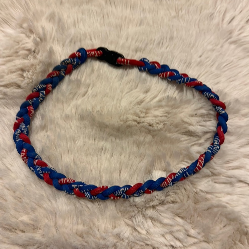 titanium baseball necklace